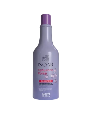 INOAR Hyaluronic Force Shampoo - intensyviai drėkinantis šampūnas