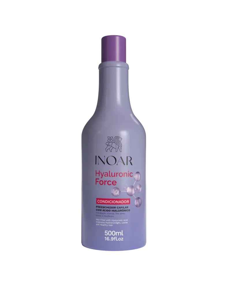 INOAR Hyaluronic Force Conditioner - intensyviai drėkinantis kondicionierius