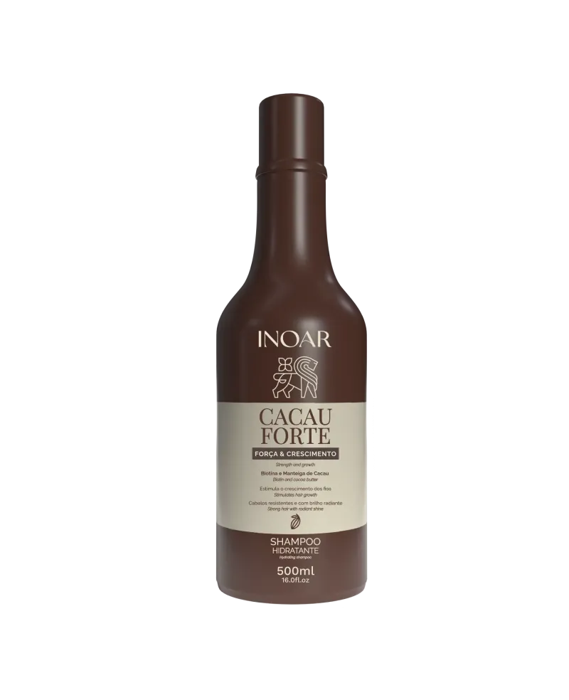 Inoar Cocoa Forte Shampoo - plaukus stiprinantis šampūnas su Biotinu