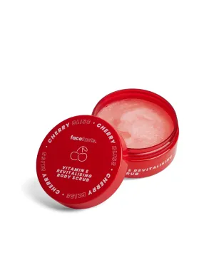 Face Facts Cherry Bliss Vitamin E kūno šveitiklis 200g.