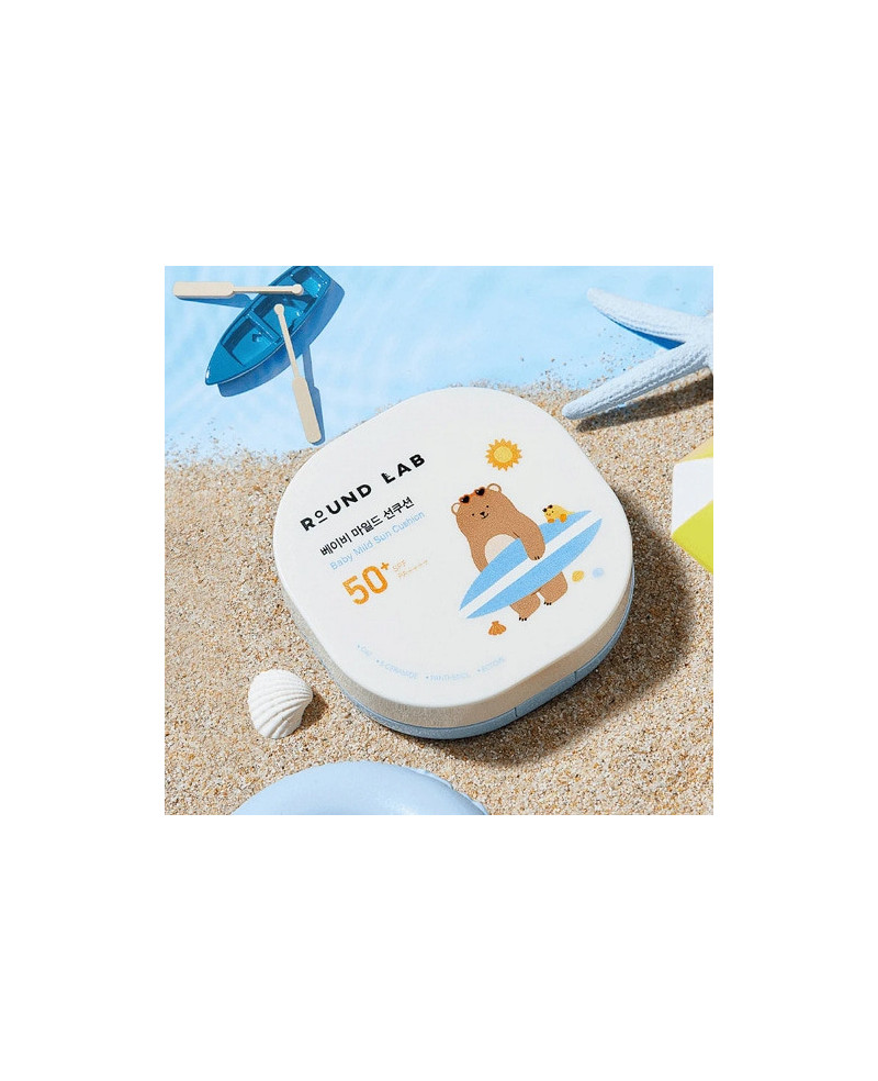 Round Lab Baby Mild Sun Cushion mineralinė apsauga nuo saulės SPF50+ PA++++