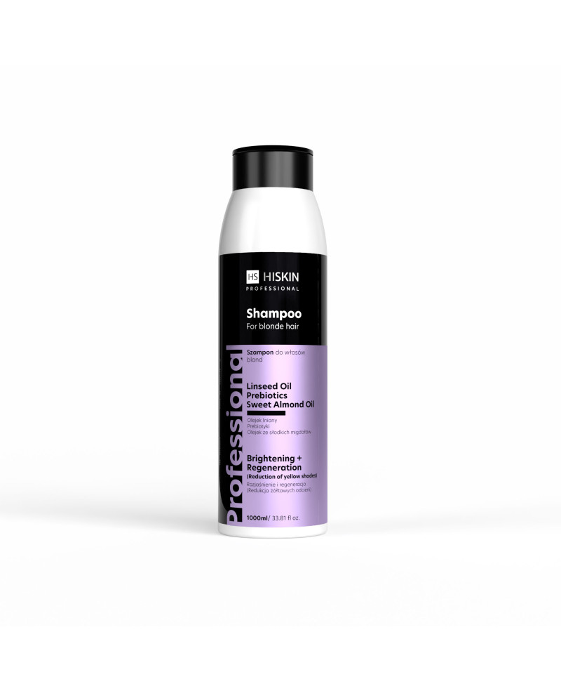 Hiskin PROFESSIONAL šampūnas šviesiems plaukams 1000ml.