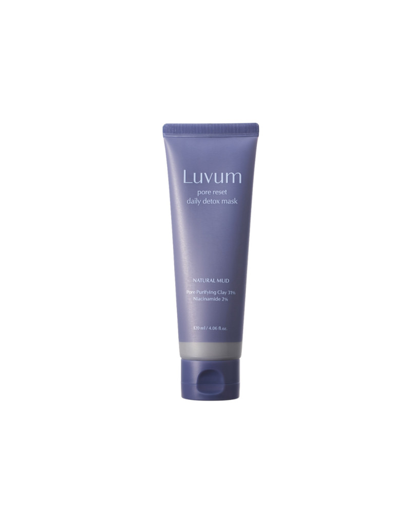 Luvum Pore Reset Daily Detox molio kaukė 120ml.