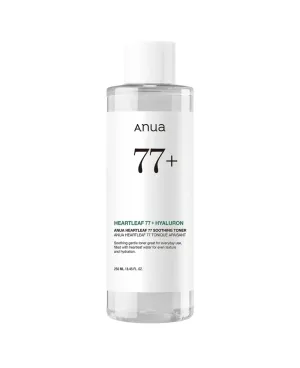 Anua Heartleaf 77% Soothing Toner - veido tonikas, 250 ml.