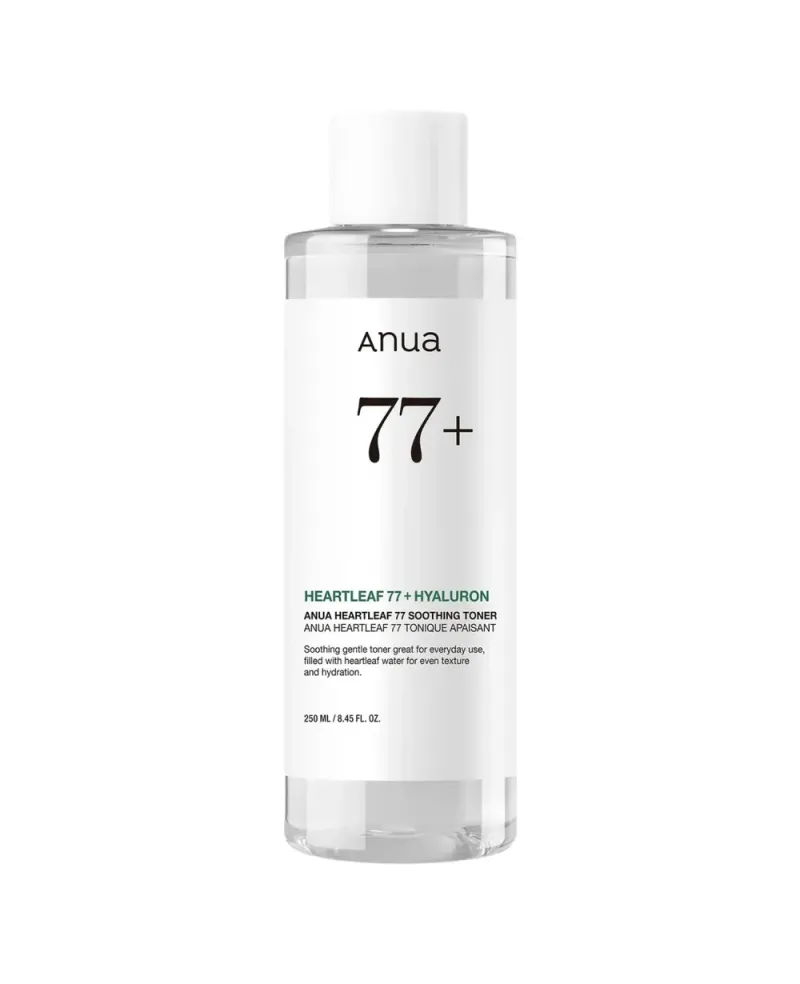 Anua Heartleaf 77% Soothing Toner - veido tonikas, 250 ml.