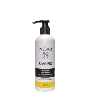 INOAR Rivo Fio Shampoo - anti-frizz šampūnas plaukams 500 ml.