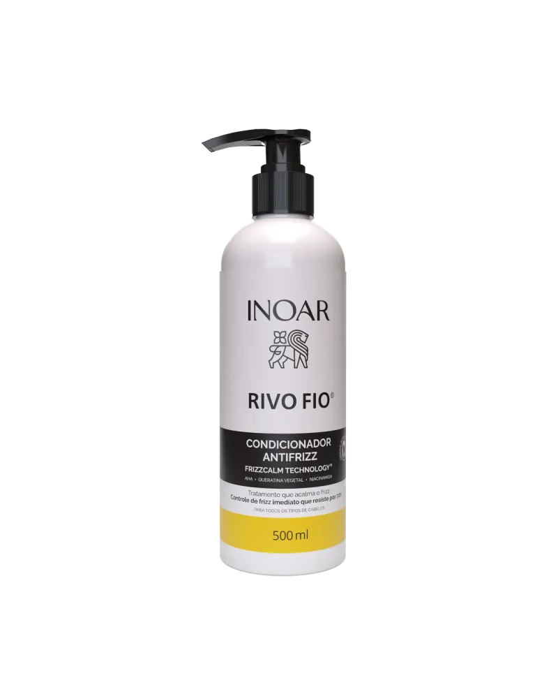 INOAR Rivo Fio Conditioner - anti-frizz kondicionierius plaukams 500 ml.