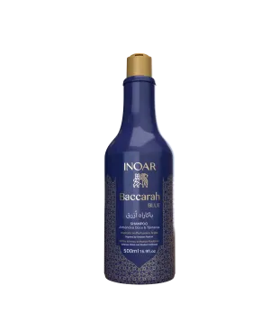 INOAR Baccarah Blue Shampoo - plaukus maitinantis šampūnas