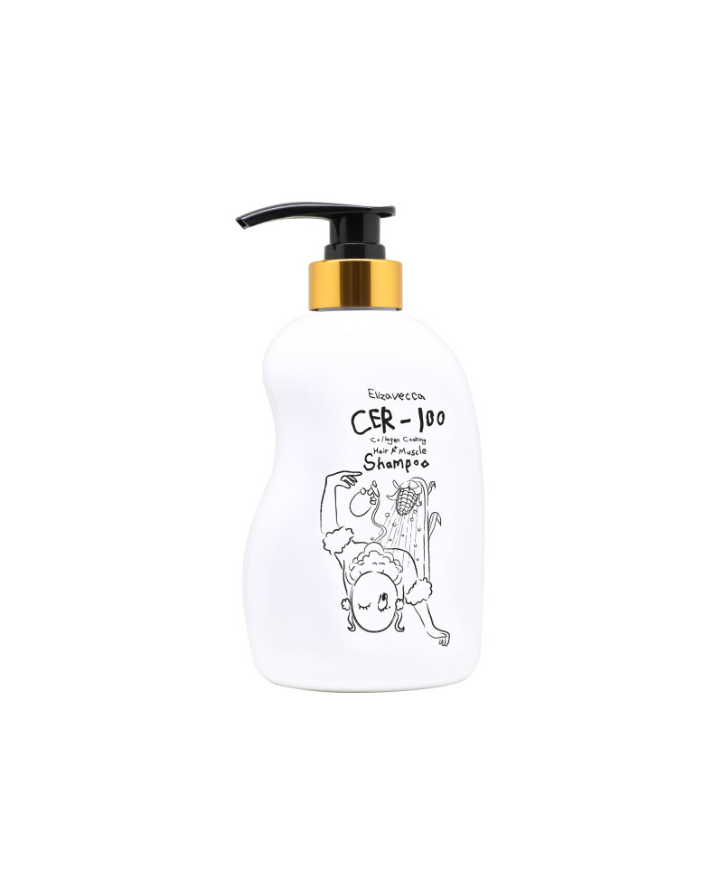 Elizavecca Cer-100 collagen coating hair muscle šampūnas 500ml