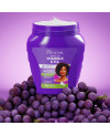 Inoar Multifunctional Cream Grape - multifunkcinis drėkinantis garbanų kremas vynuogių kvapo 1000 g.